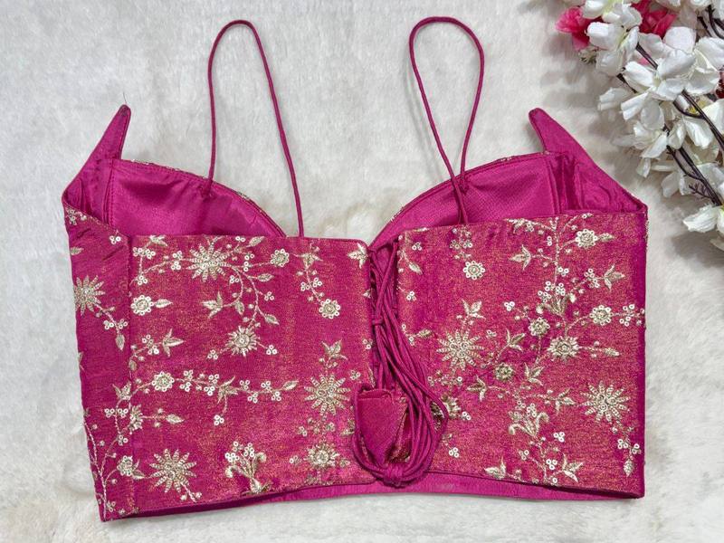 Gulnaar Embroidered Corset Blouse - View 8