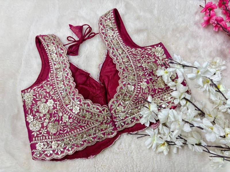 Kankak Zari Blouse  - View 5