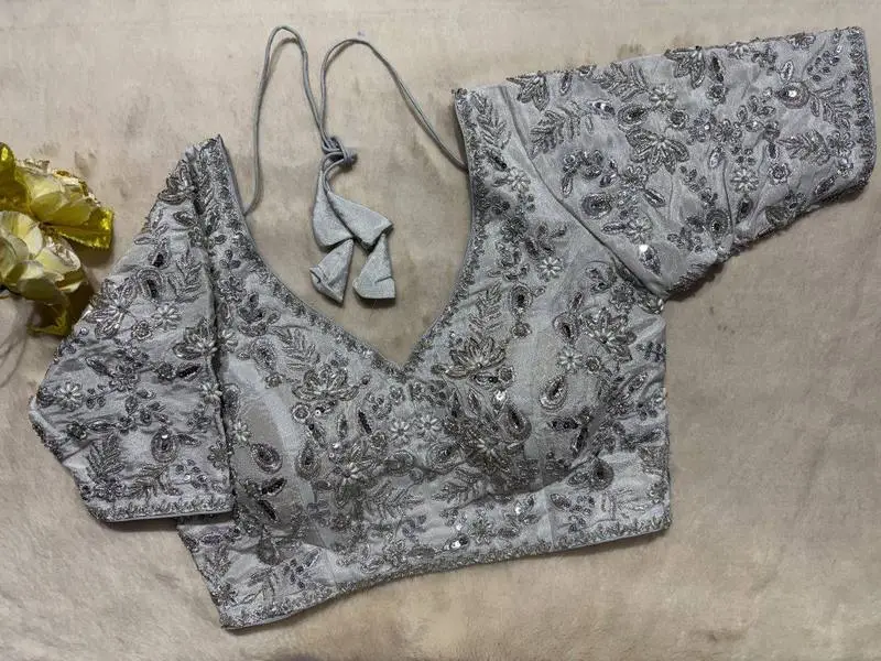 Vasudha Handcrafted Blouse - View 13