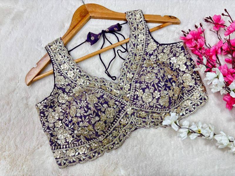 Kankak Zari Blouse  - View 8