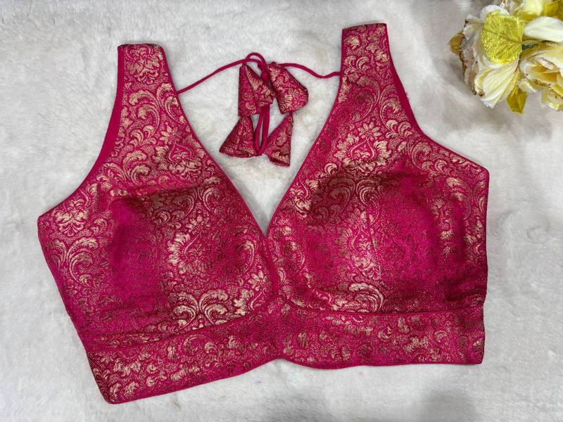 Vaidehi Brocade Blouse - View 3