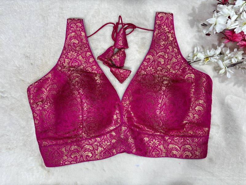 Vaidehi Brocade Blouse - View 8
