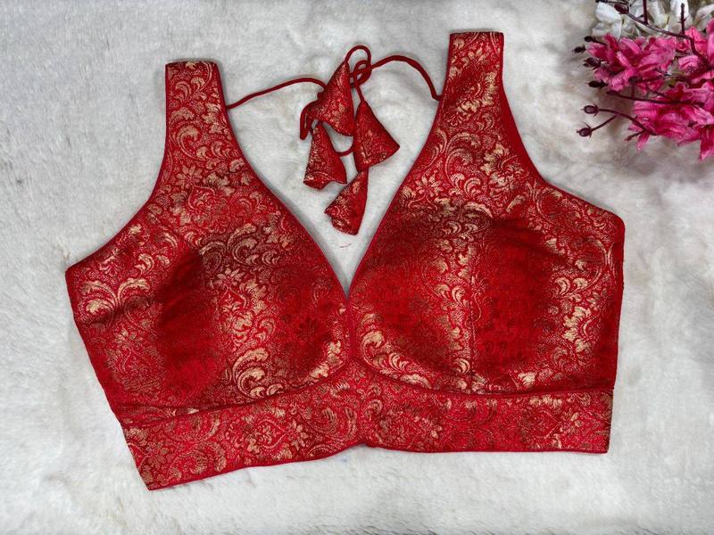 Vaidehi Brocade Blouse - View 4