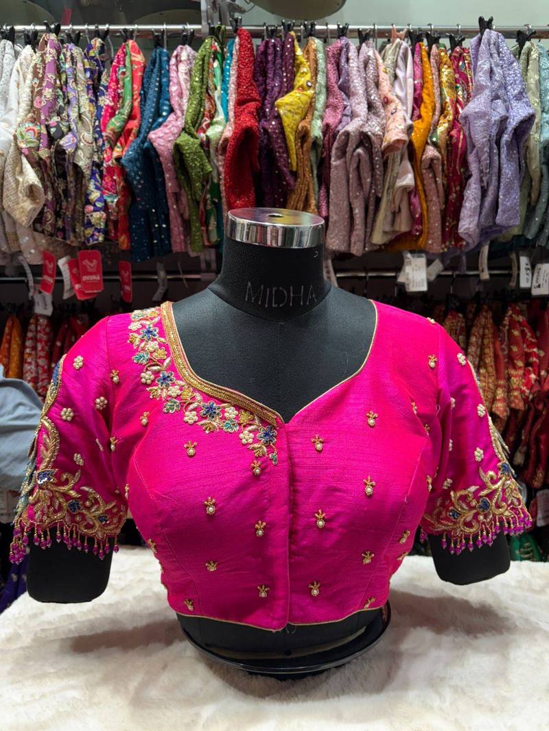 Mor Pankh Couture Bridal Blouse - View 2