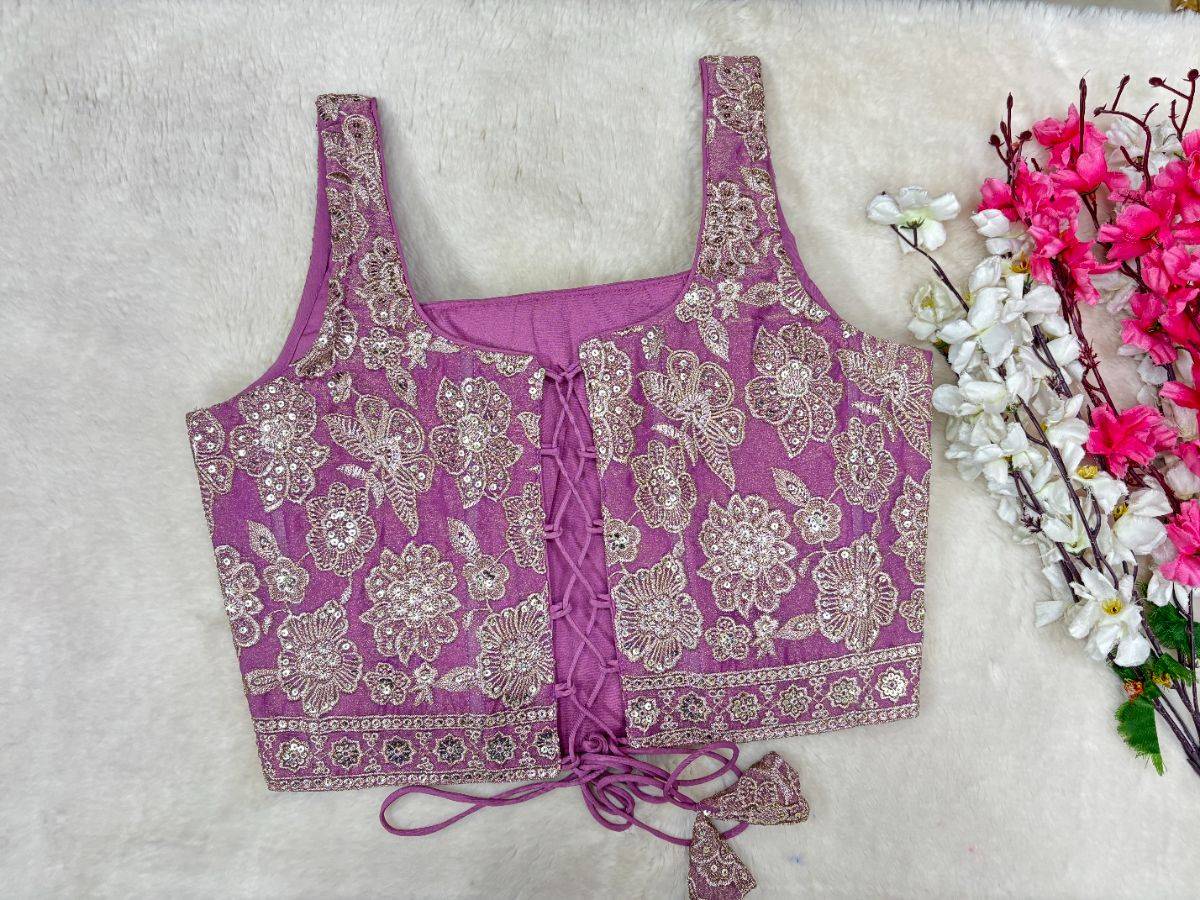 Lavanya Lavender Blouse - View 4