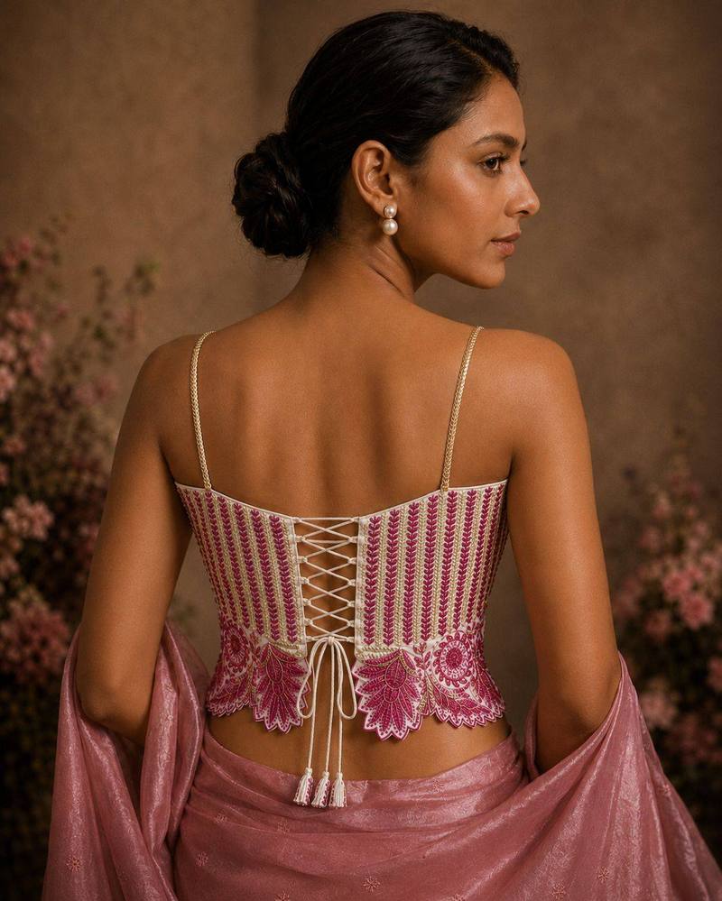 Maharani Corset Blouse - View 2