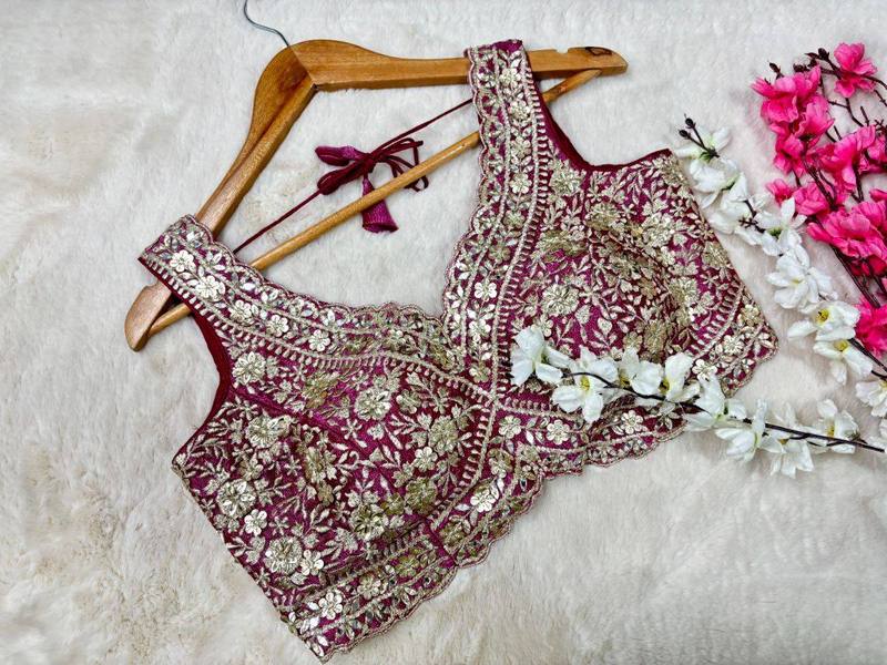 Kankak Zari Blouse  - View 10