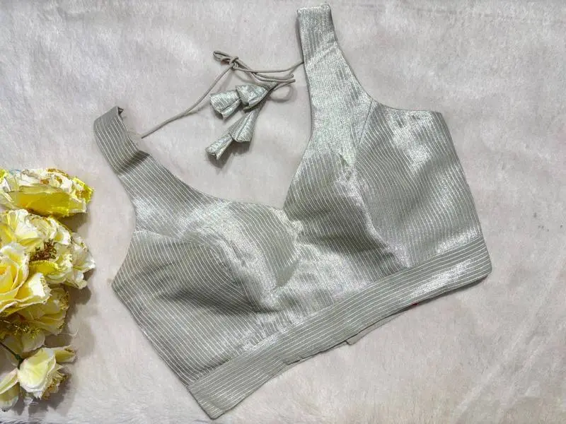 Rupali V-Neck Blouse - View 8