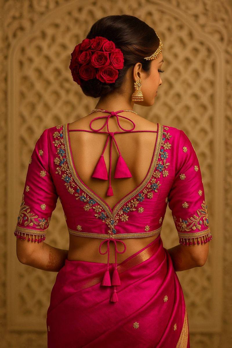 Mor Pankh Couture Bridal Blouse - View 7