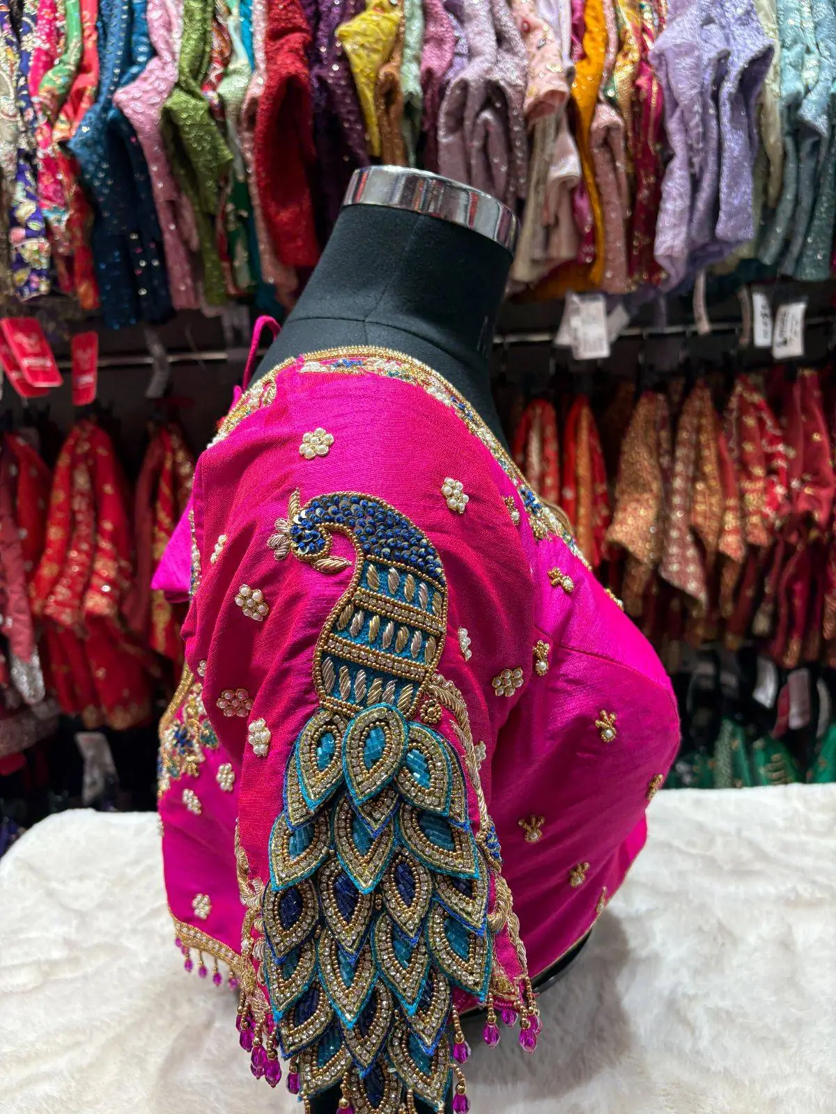 Mor Pankh Couture Bridal Blouse