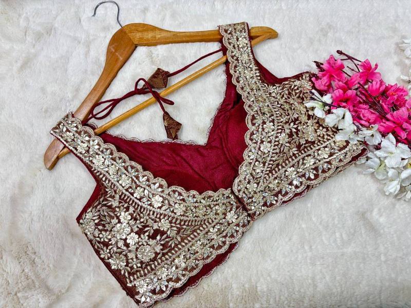 Kankak Zari Blouse  - View 11