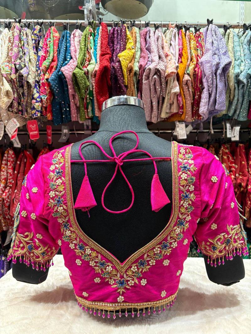 Mor Pankh Couture Bridal Blouse - View 3