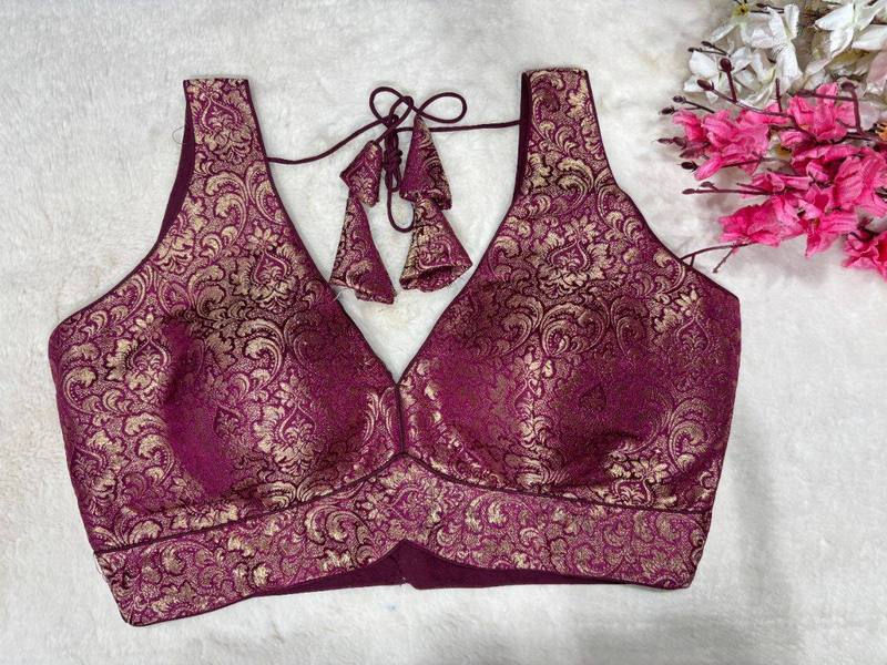 Vaidehi Brocade Blouse - View 5