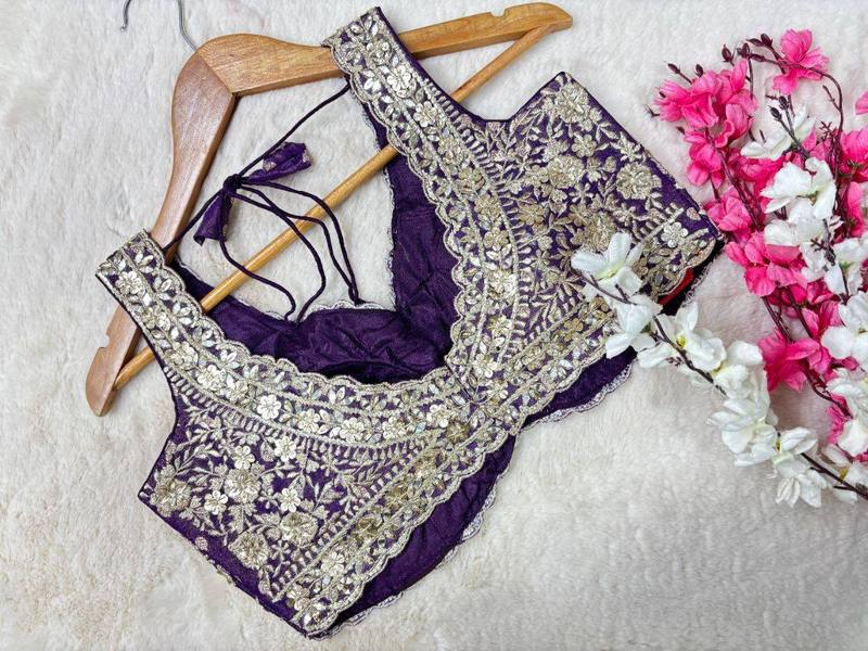 Kankak Zari Blouse  - View 9