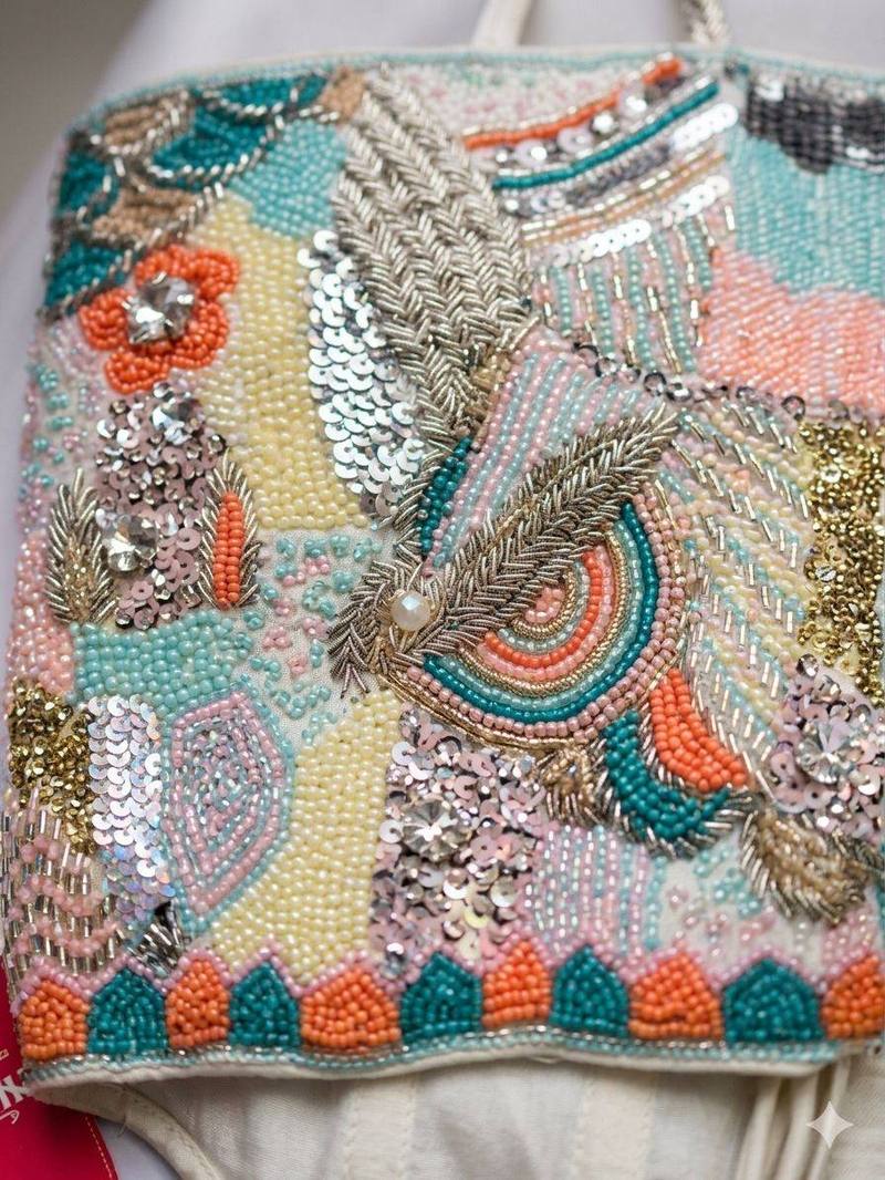 Phoolkari Hand-Embroidered Corset - View 6