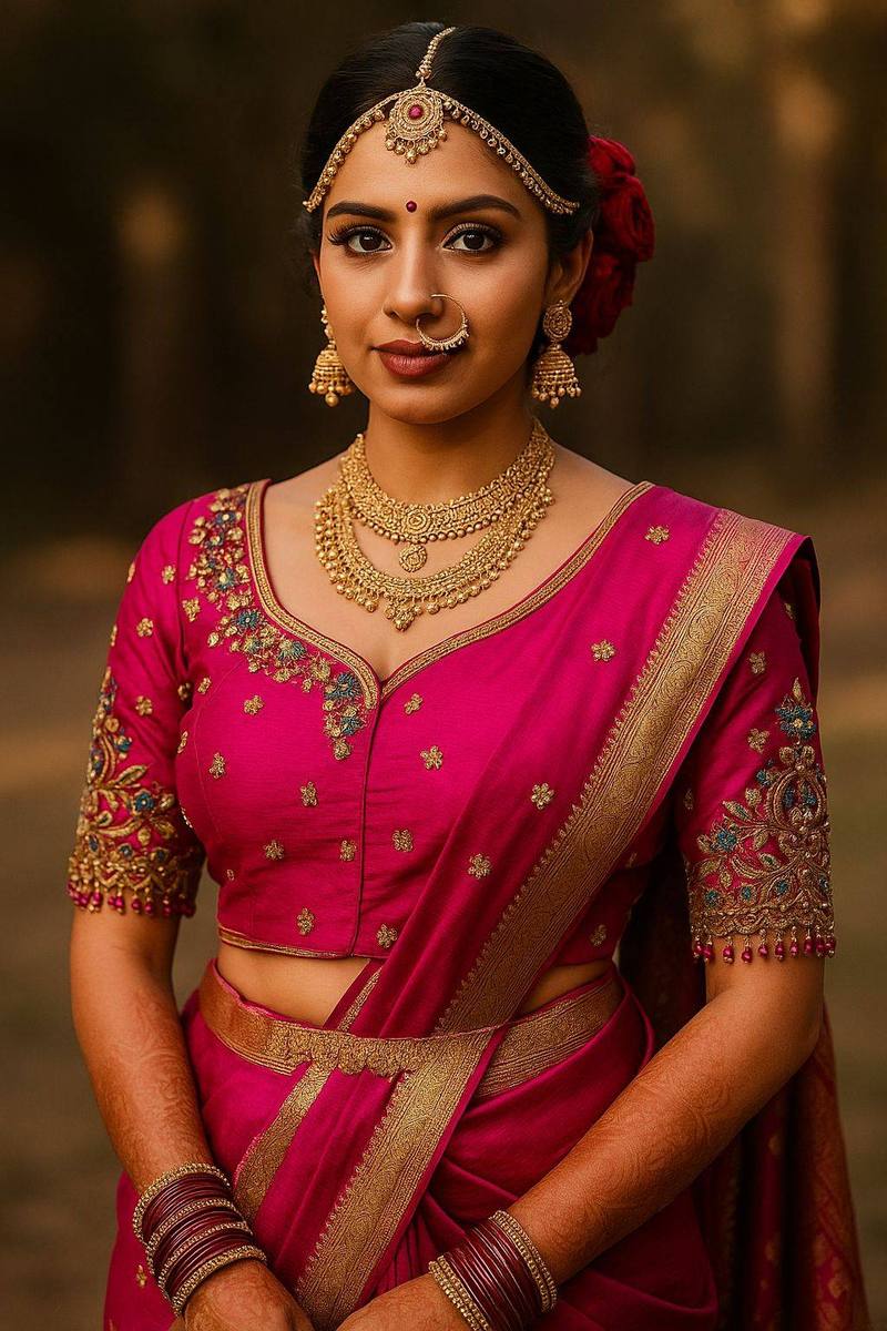 Mor Pankh Couture Bridal Blouse - View 6