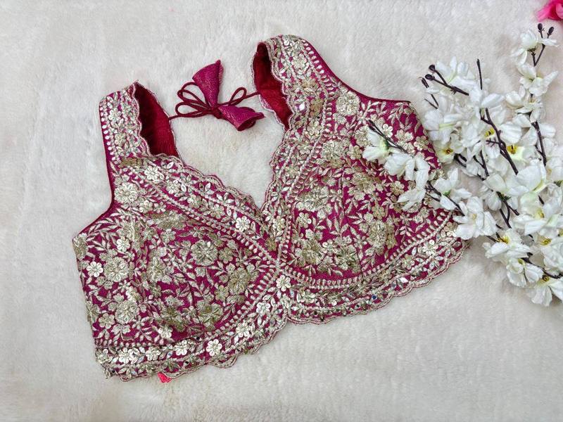 Kankak Zari Blouse  - View 4